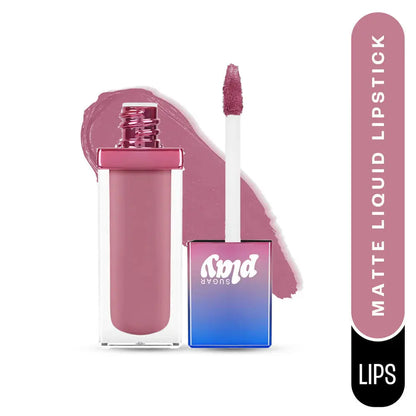 Sugar Play Vibe Check Liquid Lipstick - 04 Stan -4.5 ml - Mytrendzcart