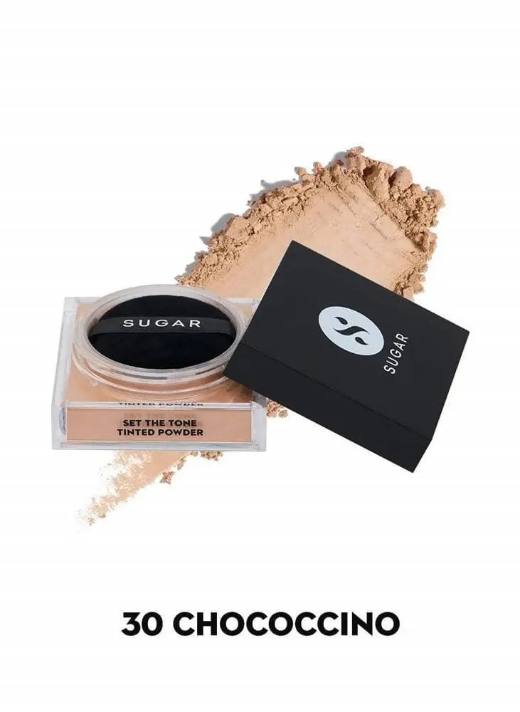 Sugar Set The Tone Tinted Powder (30 Chococcino) - Mytrendzcart