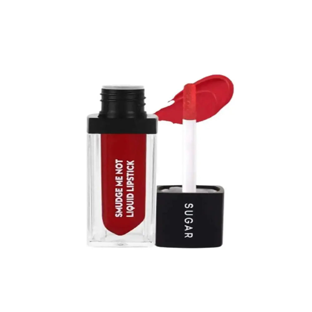 Sugar Smudge Me Not Liquid Lipstick - Modern Auburn (Flamenco Red) - Mytrendzcart