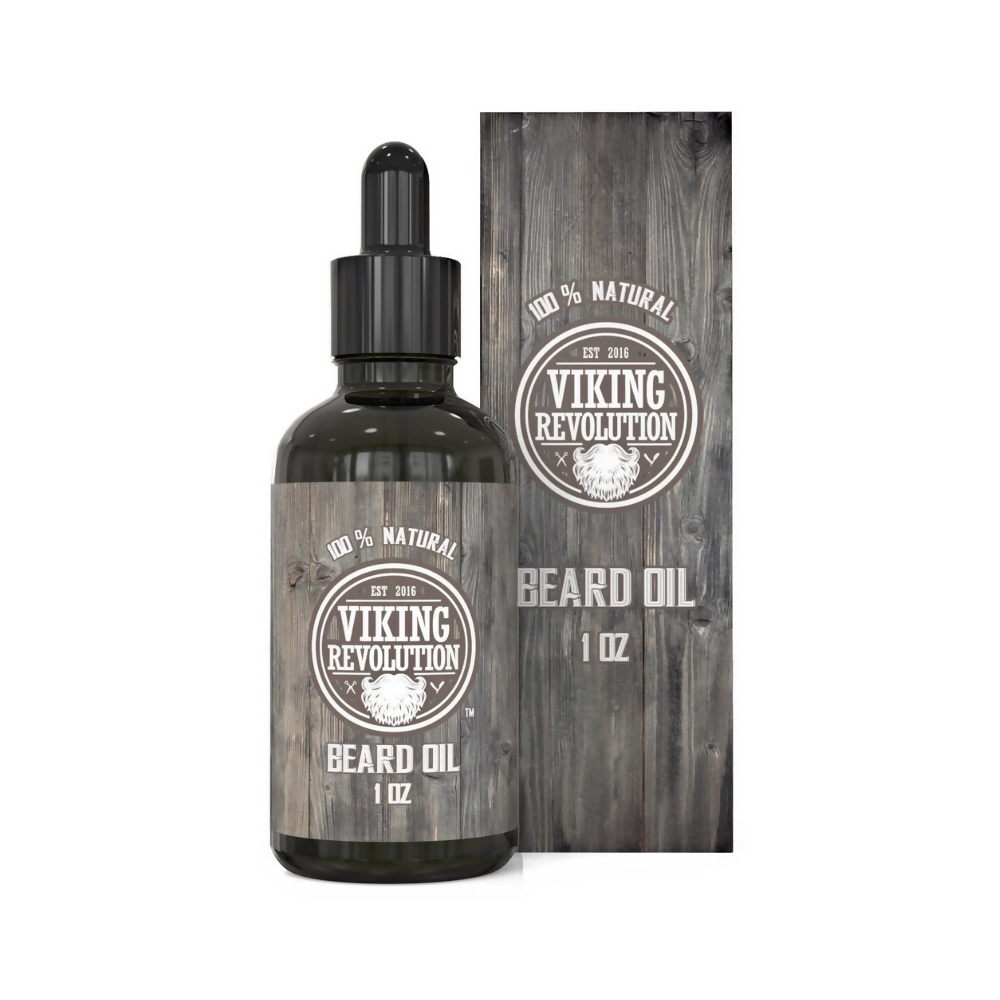 Viking Revolution Beard Oil Conditioner - All Natural Unscented - Mytrendzcart