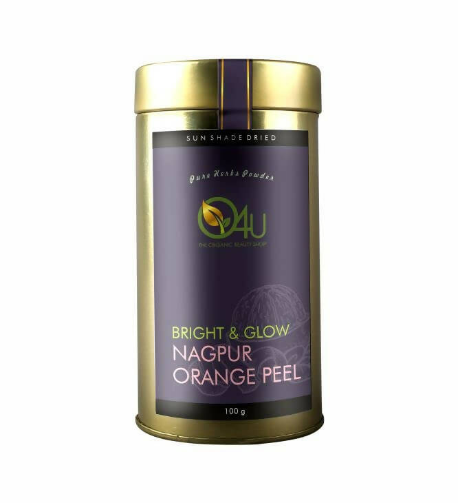 O4U Nagpur Orange Peel Powder for Bright & Glowing Skin - Mytrendzcart