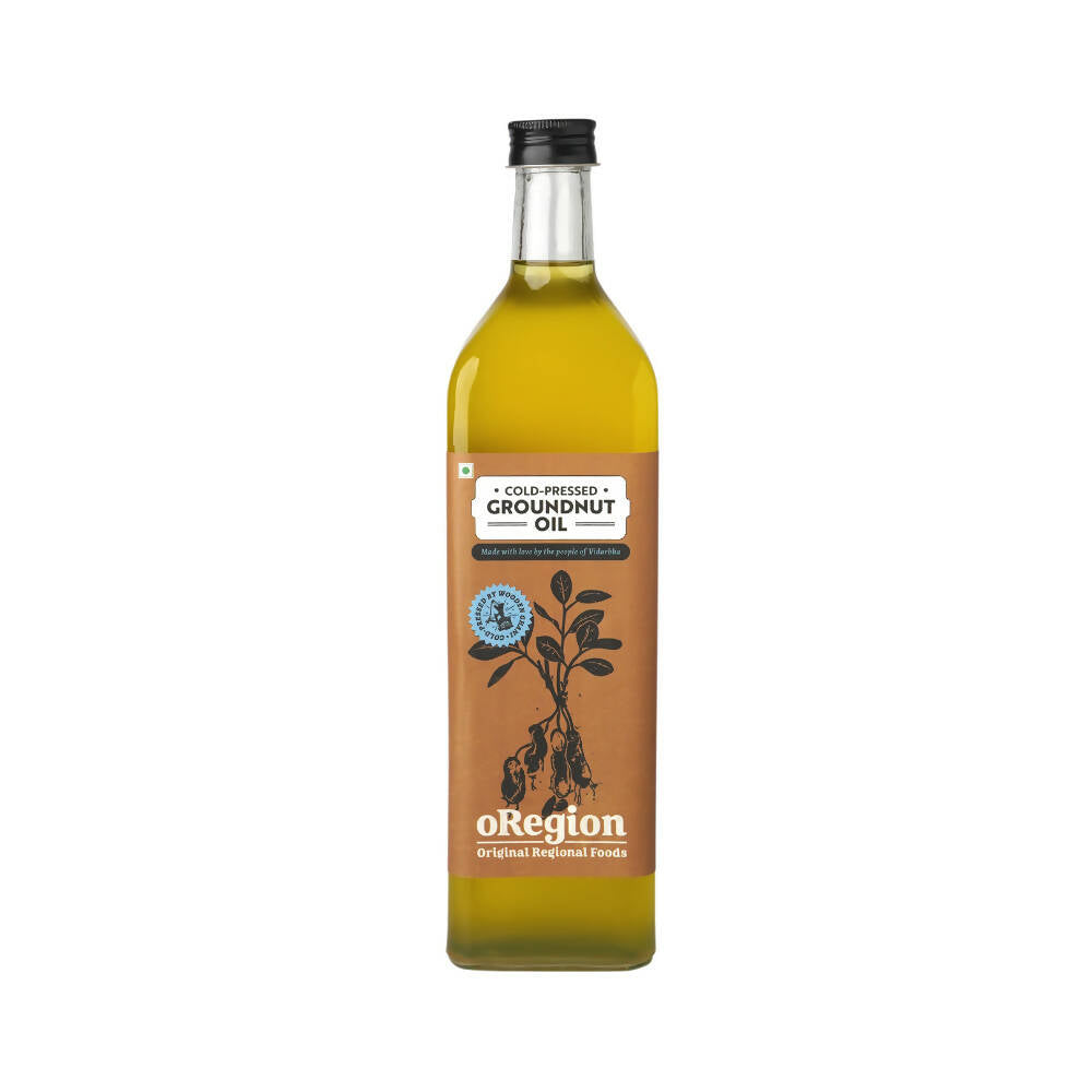 oRegion Cold Pressed Groundnut Oil - Mytrendzcart