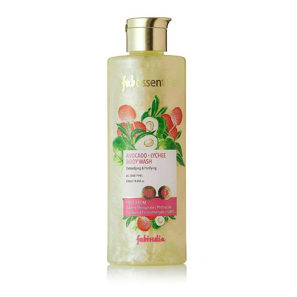 Fabessentials Avacado Lychee Body Wash - Mytrendzcart