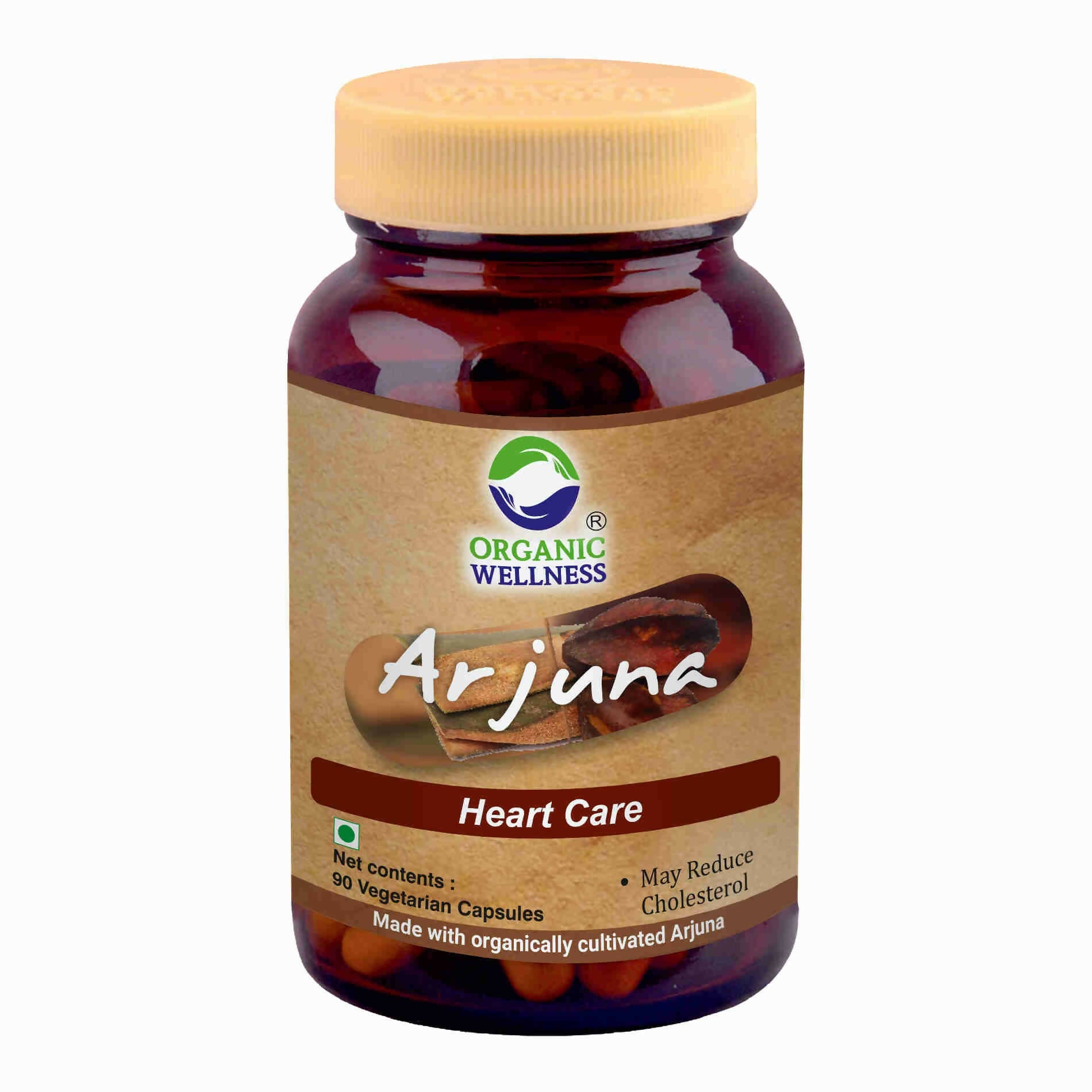 Organic Wellness Arjuna Capsules - Mytrendzcart