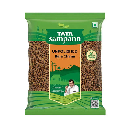 Tata Sampann Unpolished Kala Chana -1 kg - Mytrendzcart