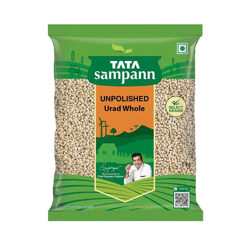 Tata Sampann Unpolished Urad Dal Whole -1 kg - Mytrendzcart