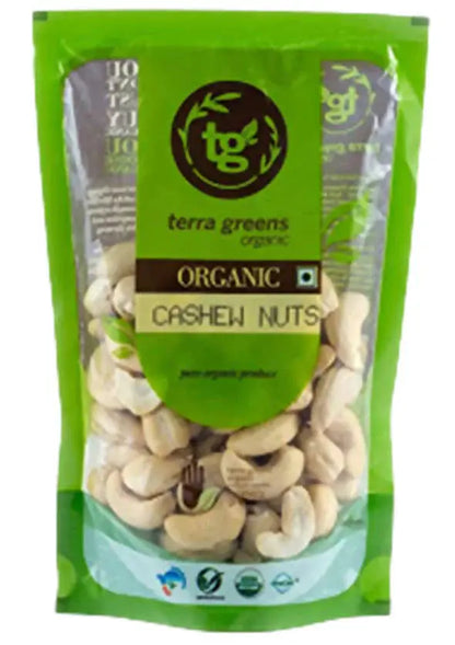 Terra Greens Organic Cashew Nuts -100 gm - Mytrendzcart