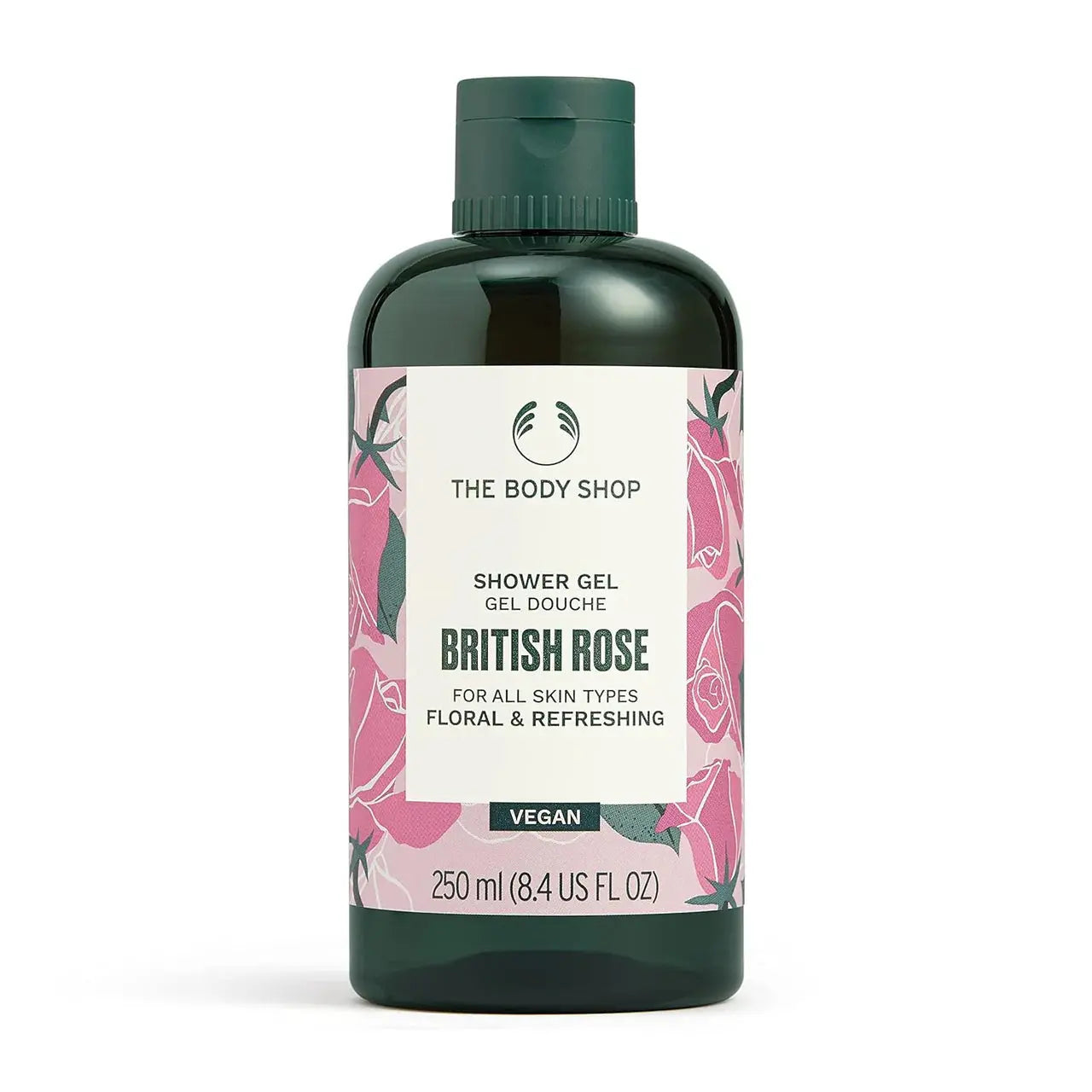 The Body Shop British Rose Shower Gel -250 ml - Mytrendzcart