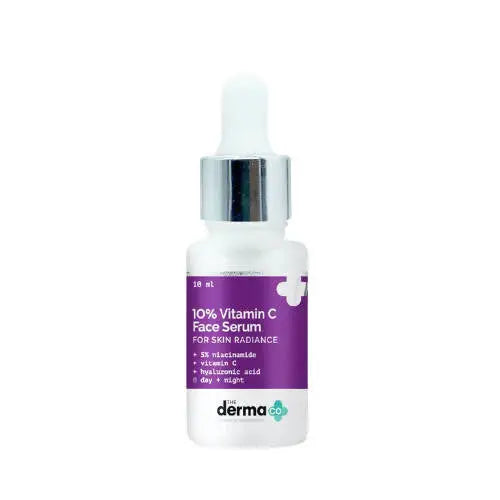 The Derma Co 10% Vitamin C Face Serum For Skin Radiance -10 ml - Mytrendzcart