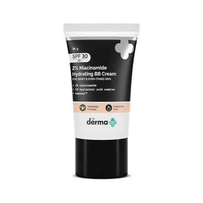 The Derma Co 2% Niacinamide Hydrating BB Cream-01 Ivory -30 gm - Mytrendzcart