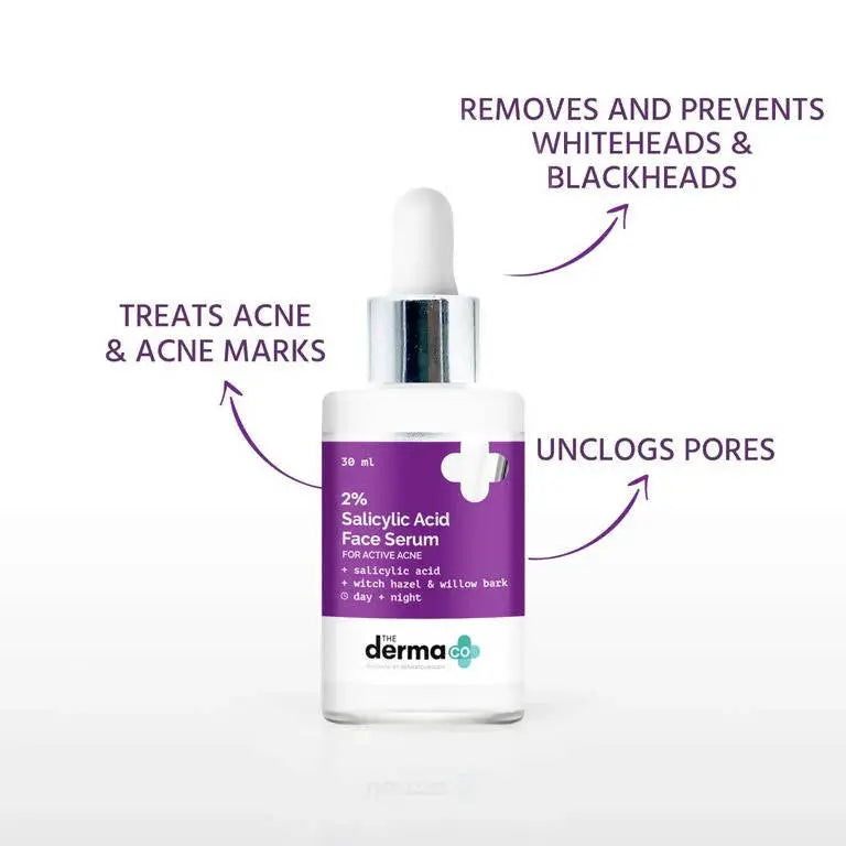 The Derma Co 2% Salicylic Acid Serum for Acne -30 ml - Mytrendzcart