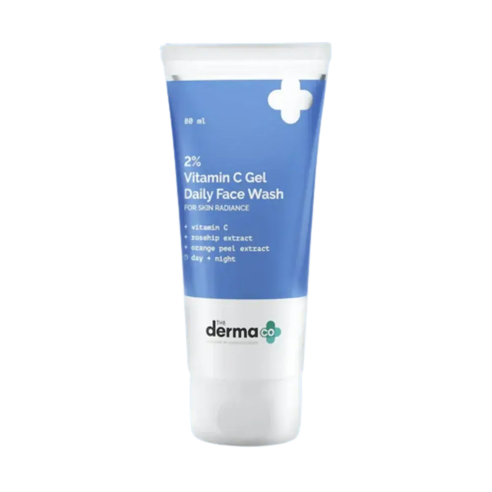 The Derma Co 2% Vitamin C Gel Daily Face Wash -80 ml - Mytrendzcart