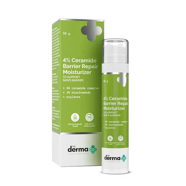 The Derma Co 4% Ceramide Barrier Repair Moisturizer -50 gm - Mytrendzcart