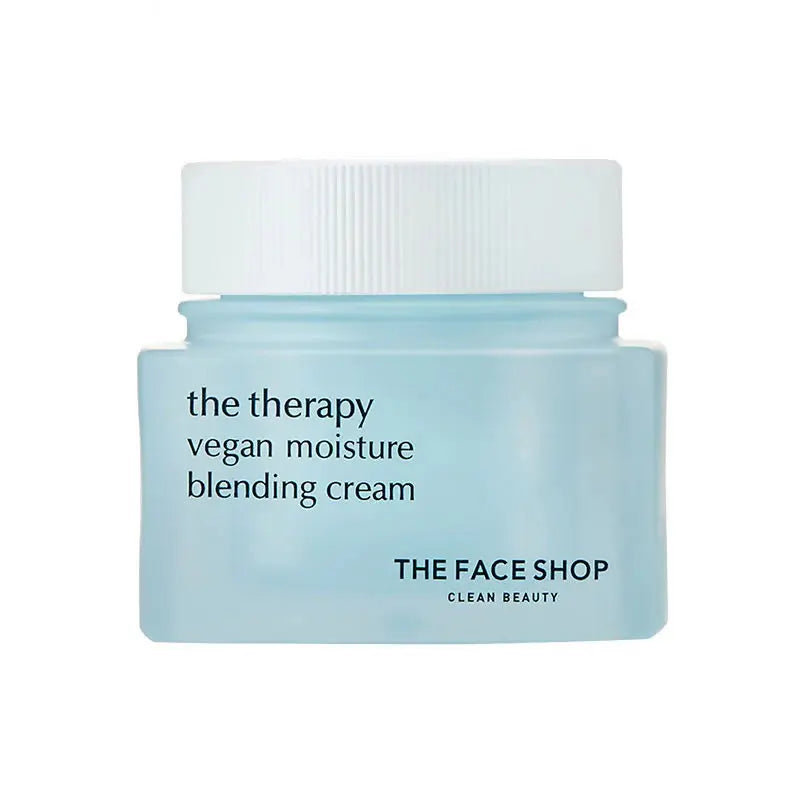 The Face Shop The Therapy Vegan Moisture Blending Cream -60 ml - Mytrendzcart