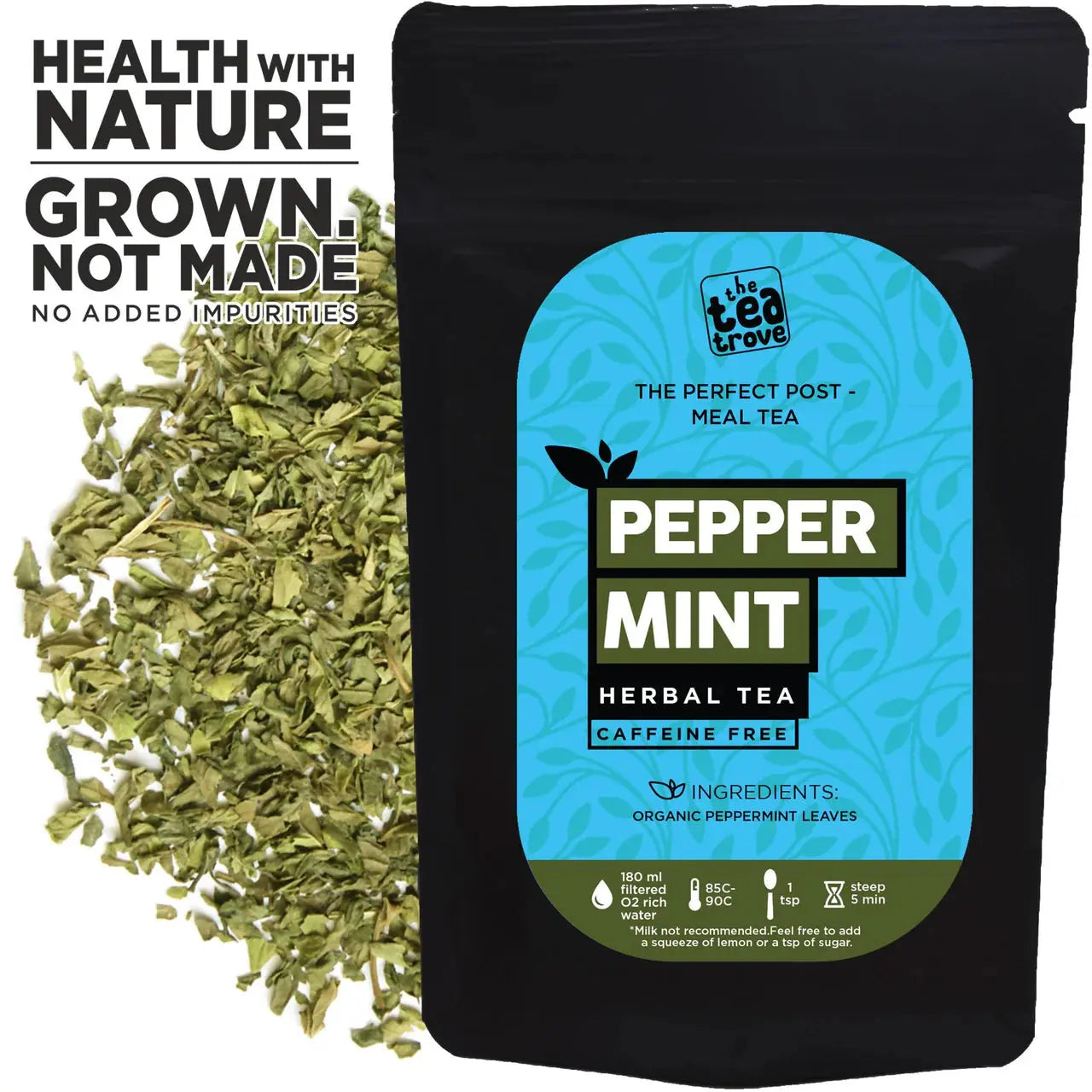 The Tea Trove - Peppermint Herbal Tea - Mytrendzcart