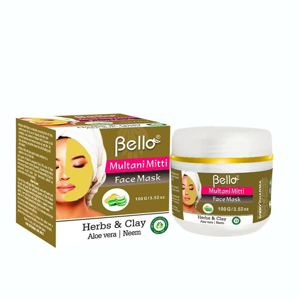 Bello Herbals Multani Mitti Face Mask - Mytrendzcart