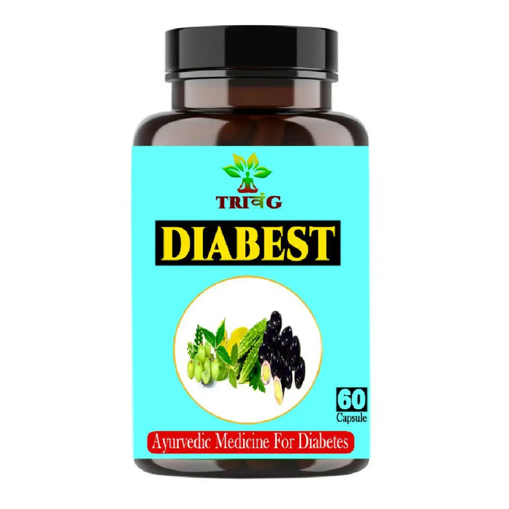 Trivang Diabest Capsules - Mytrendzcart