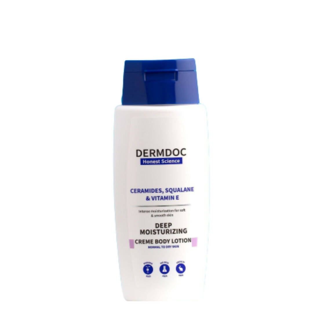 Dermdoc Ceramides & Vitamin E Deep Moisturising Creme Body Lotion - Mytrendzcart