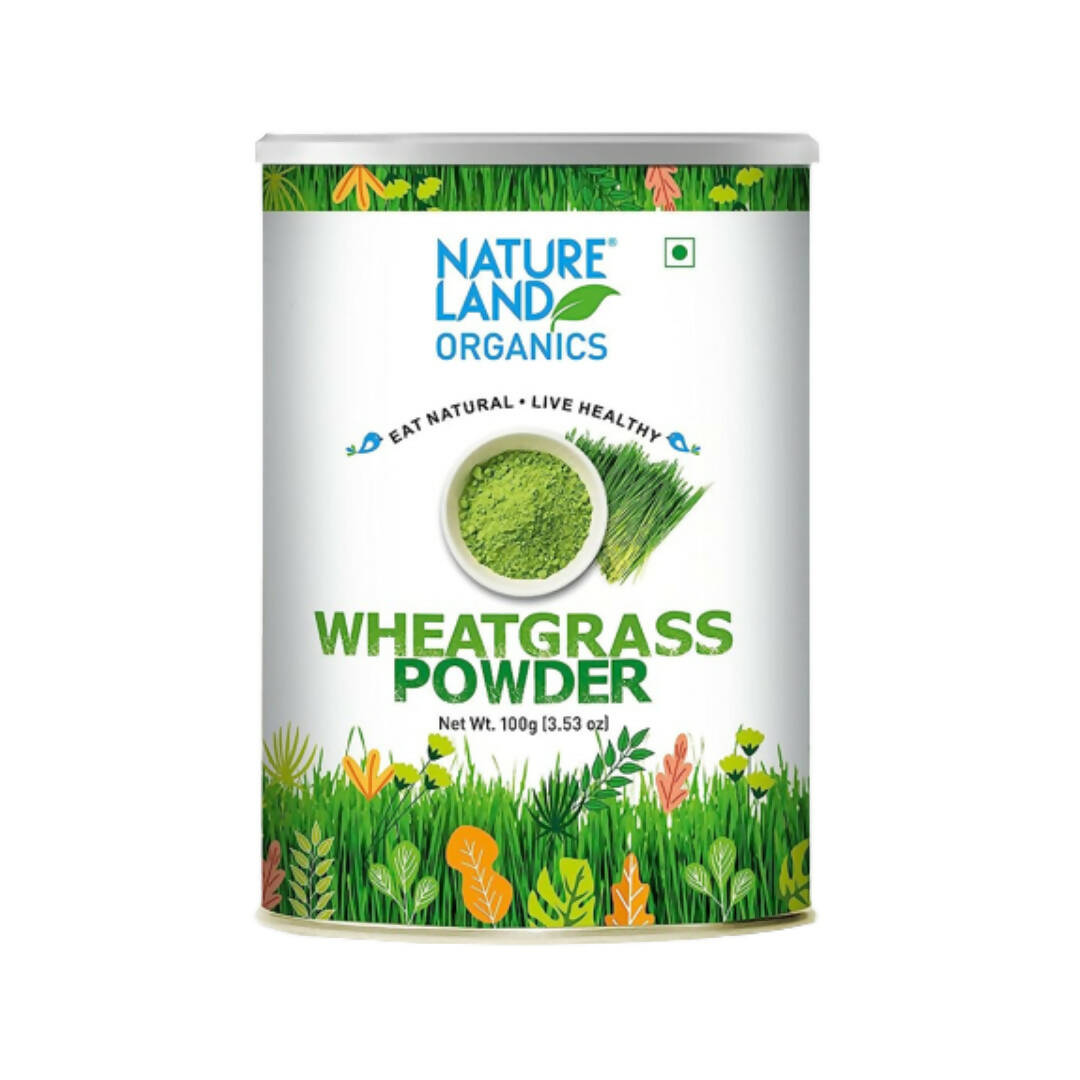 Natureland Organics Wheat Grass Powder - Mytrendzcart