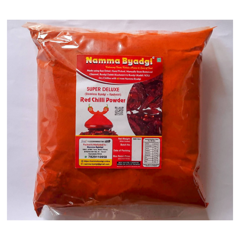 Namma Byadgi's Super Deluxe Red Chilli Powder - Mytrendzcart