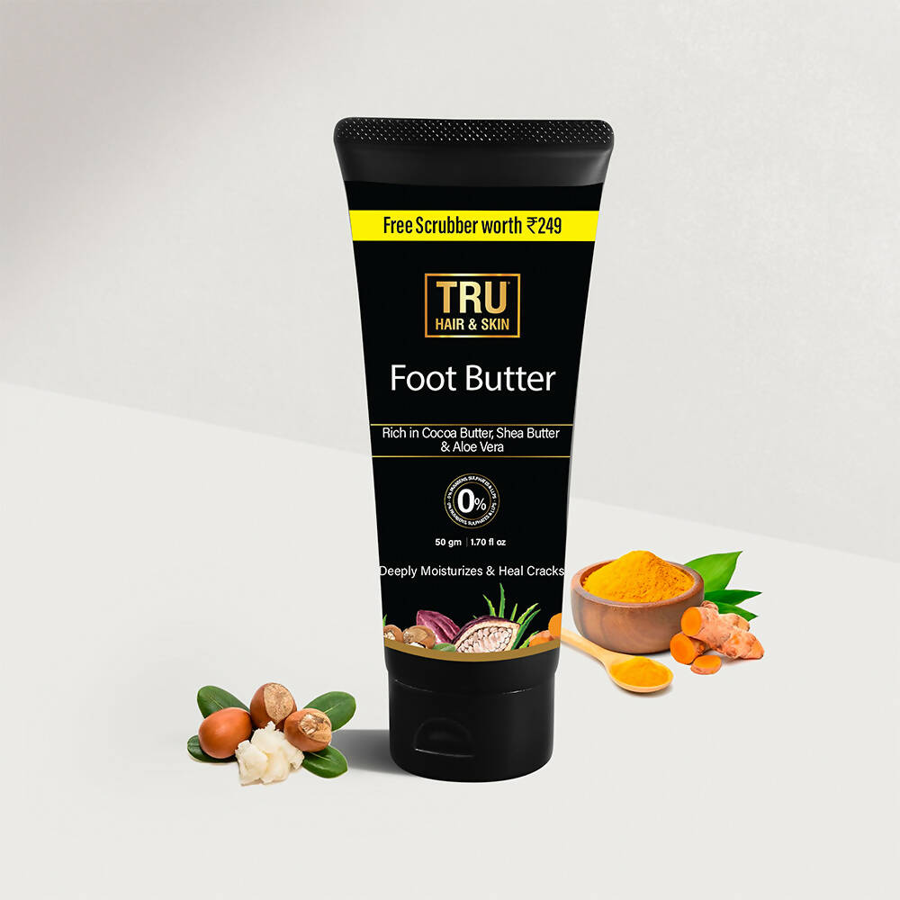 Tru Hair & Skin Foot Butter For Cracked Heels - Mytrendzcart