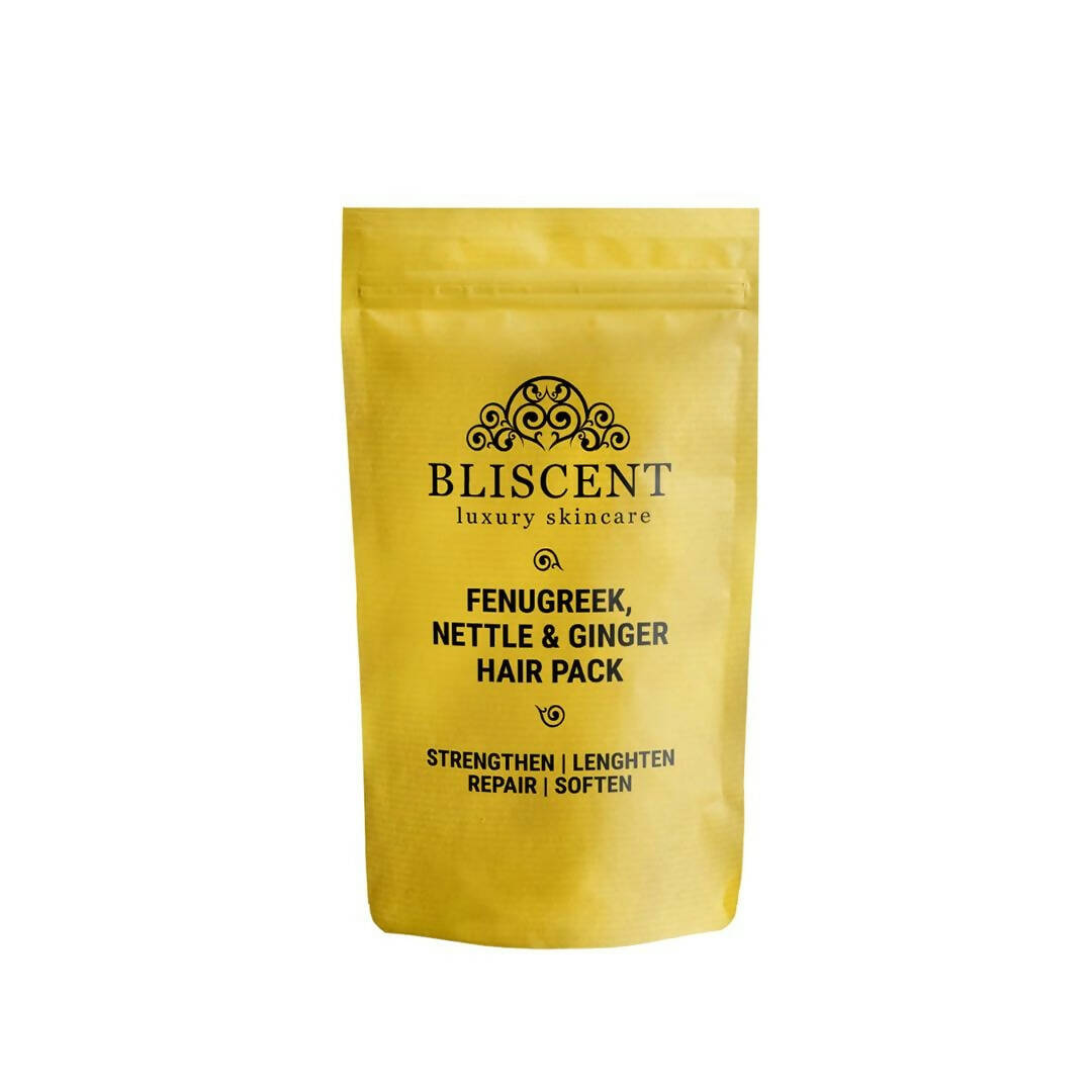 Bliscent Fenugreek, Nettle and Ginger Hair Pack - Mytrendzcart