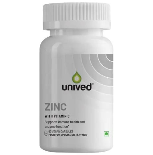 Unived Zinc with Vitamin C Capsules - Mytrendzcart