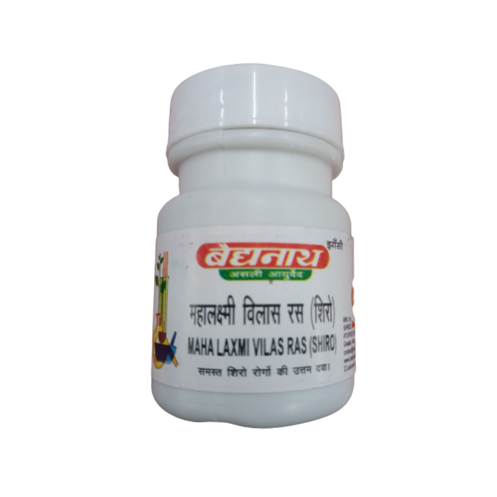 Baidyanath Jhansi Maha Lakshmi Vilas Ras (Shiro) Tablets Mytrendzcart