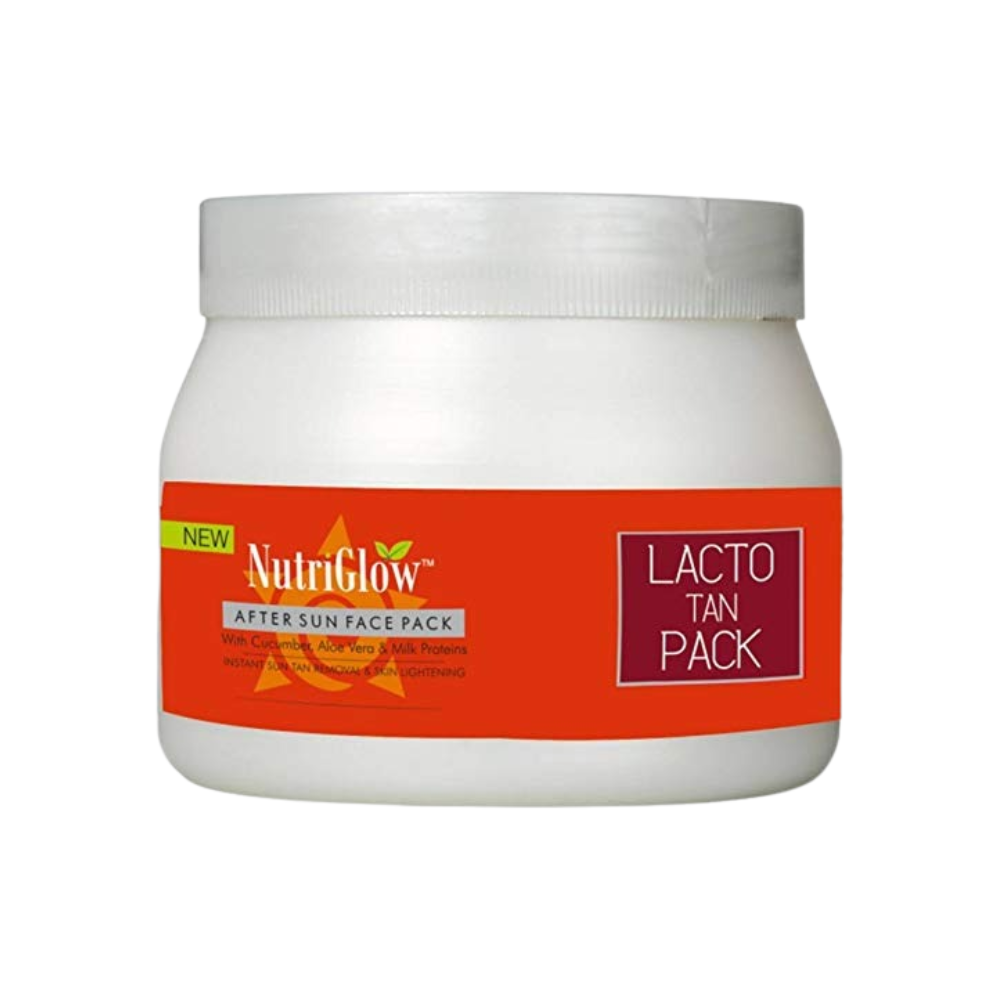 NutriGlow Women Skin Care Treatment Lacto Tan Face Pack - Mytrendzcart