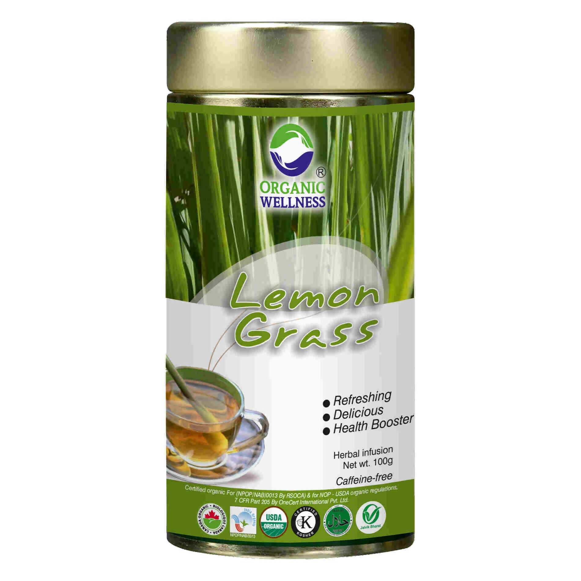 Organic Wellness Blossom Lemongrass Tea - Mytrendzcart