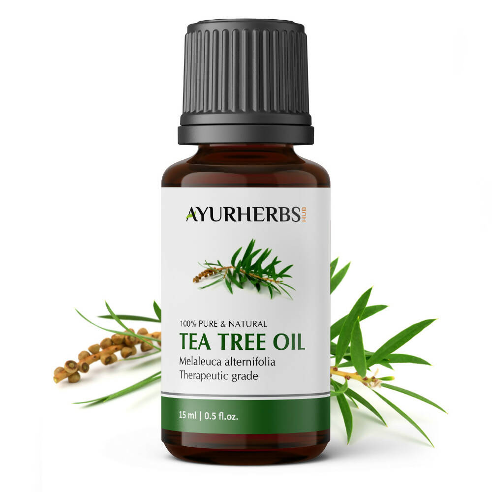 Ayurherbs Tea Tree Therapeutic Grade 100% Pure & Natural Oil Mytrendzcart