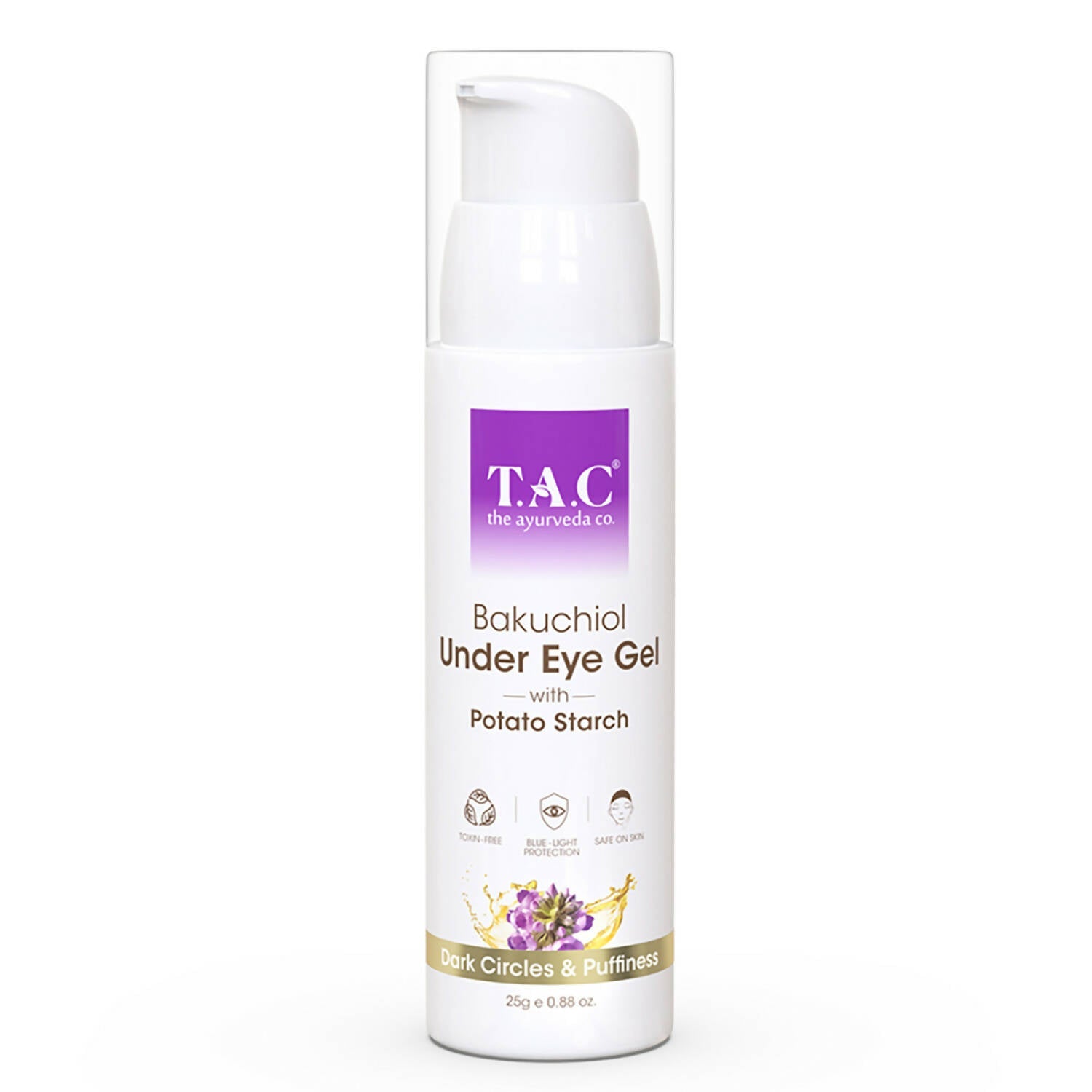 TAC - The Ayurveda Co. Bakuchiol Under Eye Gel with Potato Starch - Mytrendzcart