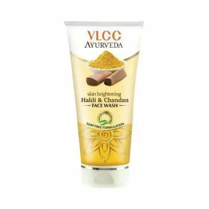 VLCC Skin Brightening Haldi & Chandan Face Wash -100ml - Pack of 1 - Mytrendzcart