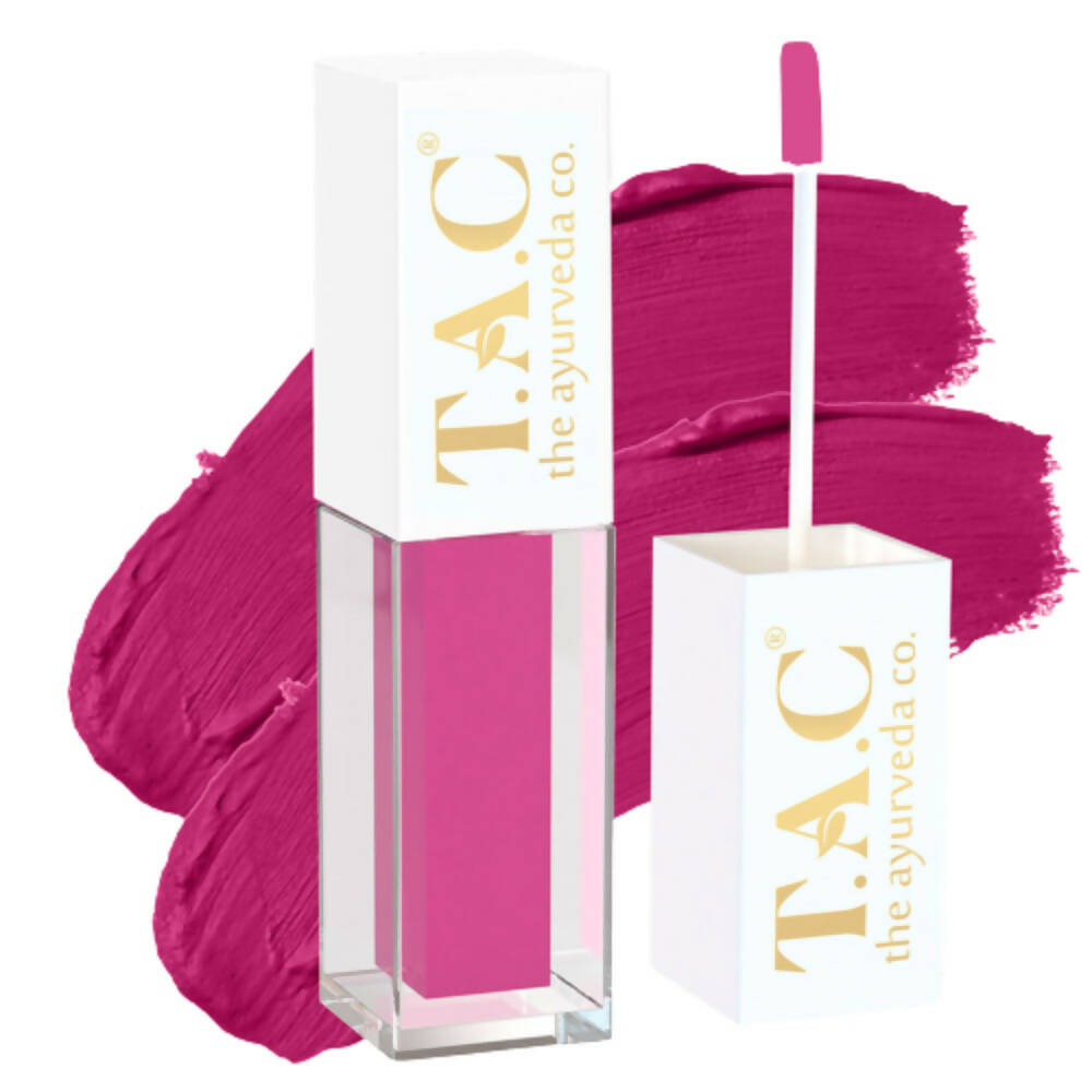 TAC - The Ayurveda Co. Liquid Matte Pink Flatter Lipstick - Mytrendzcart