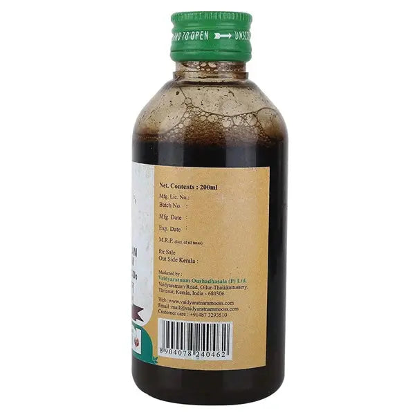 Vaidyaratnam Dasamoolam Kashayam -200 ml - Mytrendzcart