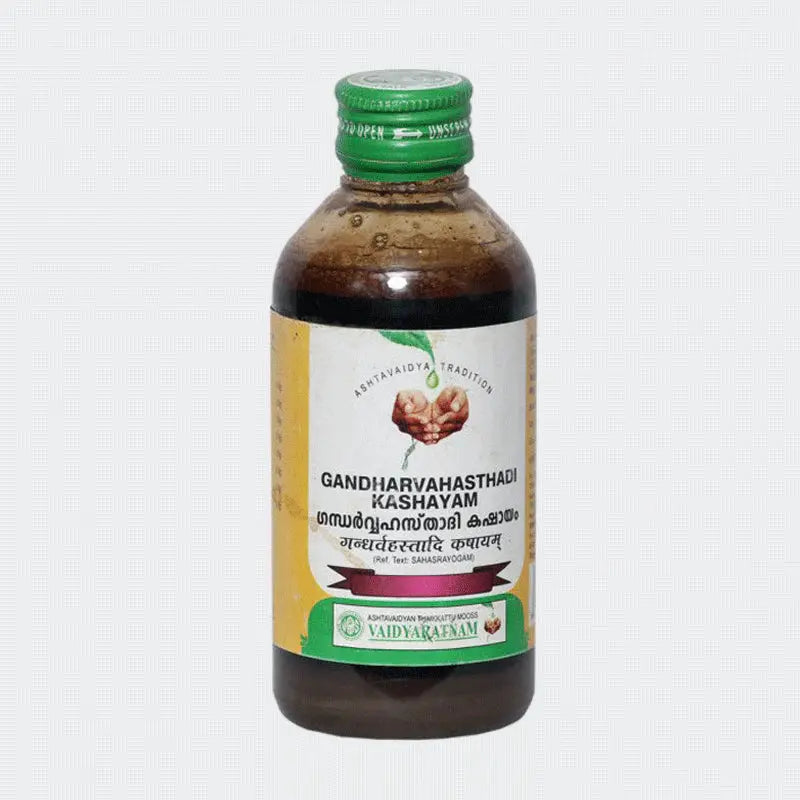 Vaidyaratnam Gandharvahasthadi kashayam -200 ml - Mytrendzcart