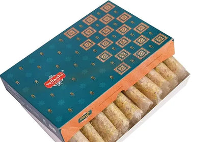 Vellanki Foods Andhra Special Dry Fruit Pootharekulu (Pack of 10) - Mytrendzcart