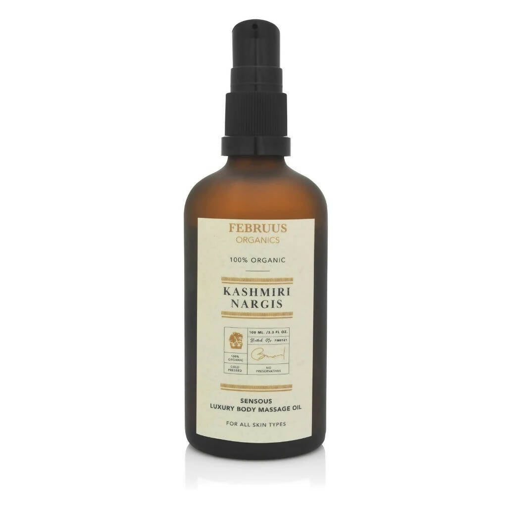 Februus Organics Kashmiri Nargis Body Oil - Mytrendzcart