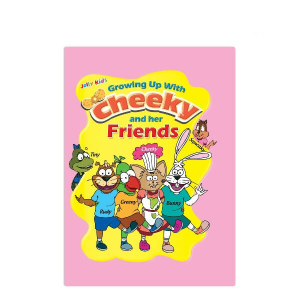 Jolly Kids Growing Up with Cheeky and Her Friends (8 in 1)|Character base Story Book for Kids Ages 3-8 years| Hardbound Book - Mytrendzcart