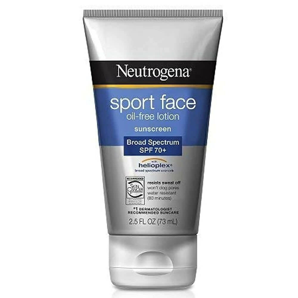 Neutrogena Sport Face Oil - Free Lotion Sunscreen - Mytrendzcart