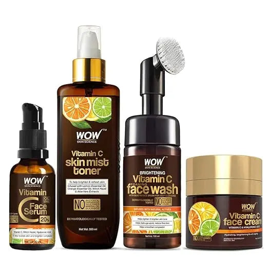 WOW Skin Science Ultimate Vitamin C Facial Kit | 430mL - Mytrendzcart