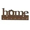 Webelkart Premium Home Keys Wooden Key Holder (29 cm x 13.5 cm x 0.4 cm, Wood, Brown)- 7 Hook - Decorative Items for Home Decor - Mytrendzcart