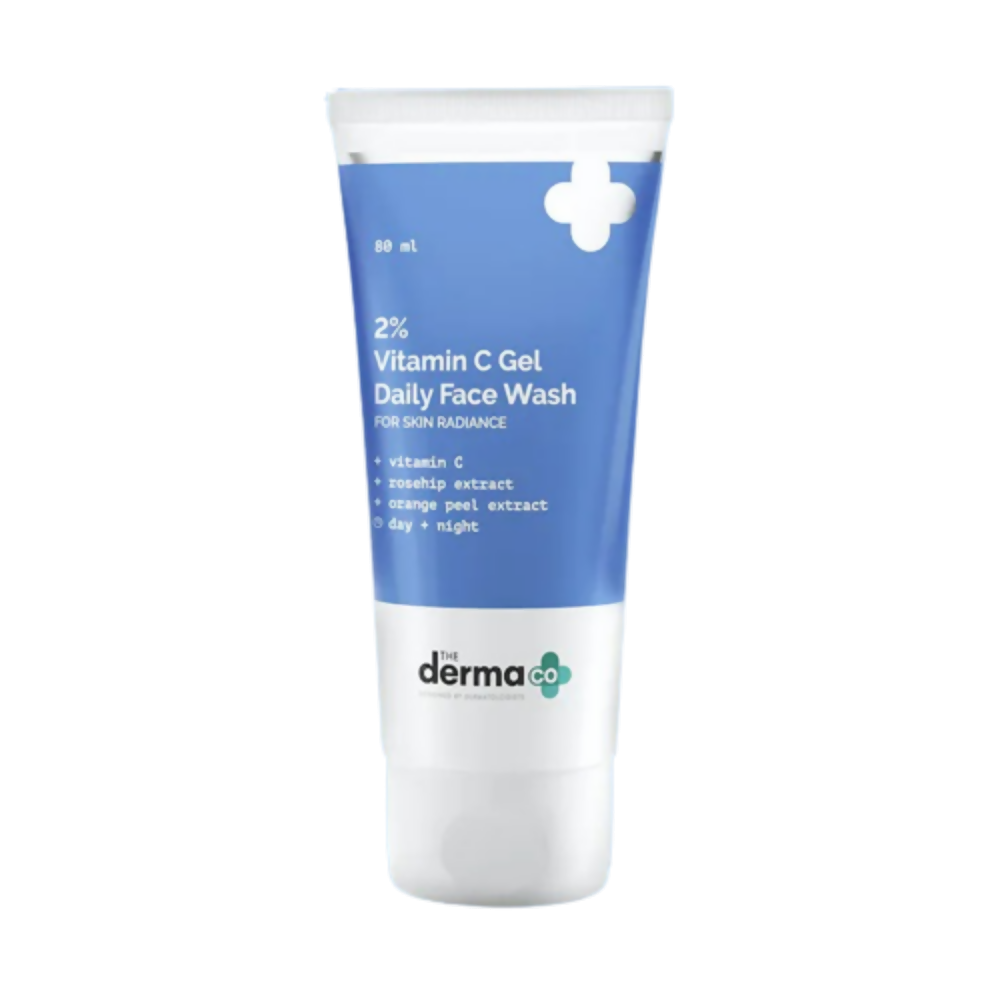 The Derma Co 2% Vitamin C Gel Daily Face Wash - Mytrendzcart