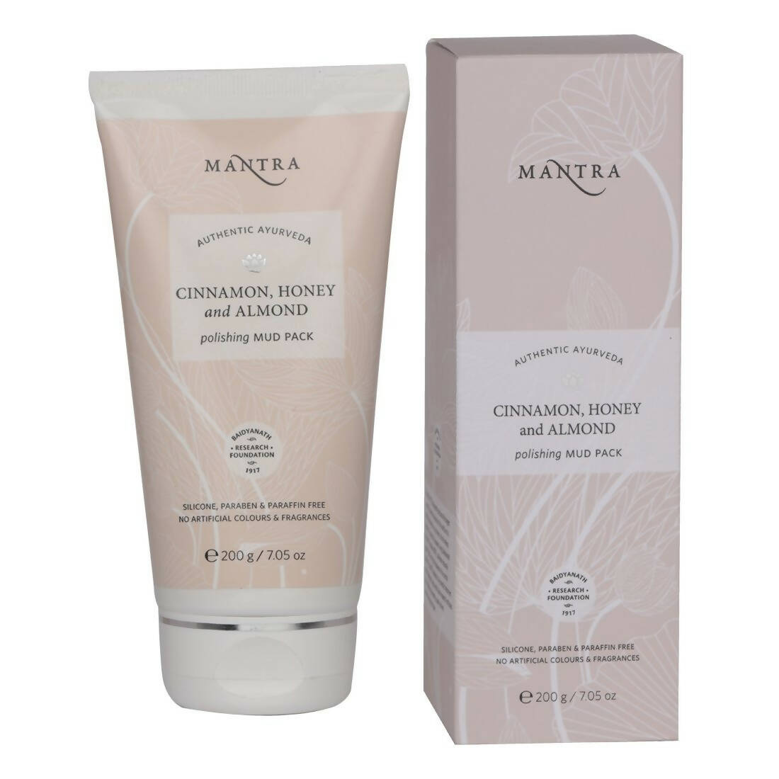 Mantra Herbal Cinnamon, Honey and Almond Polishing Mud Pack - Mytrendzcart