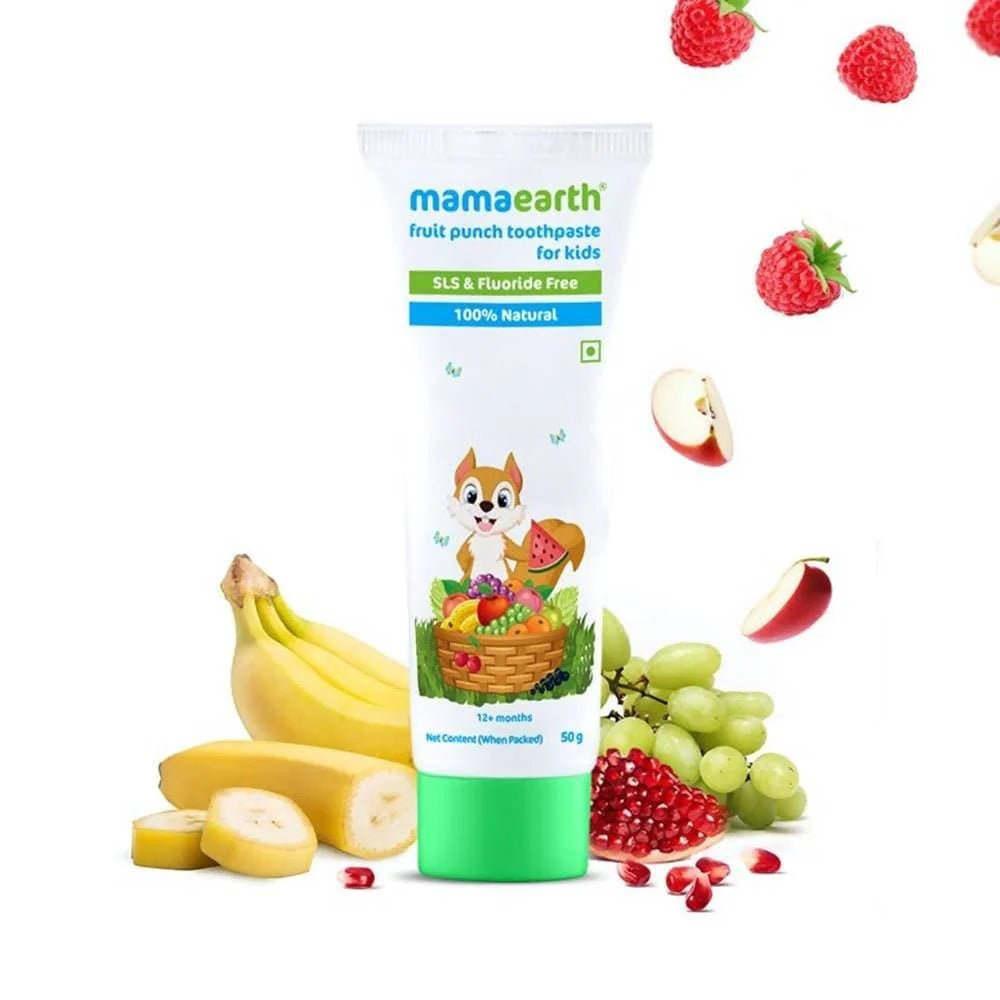 Mamaearth Fruit Punch Toothpaste For Kids Mytrendzcart