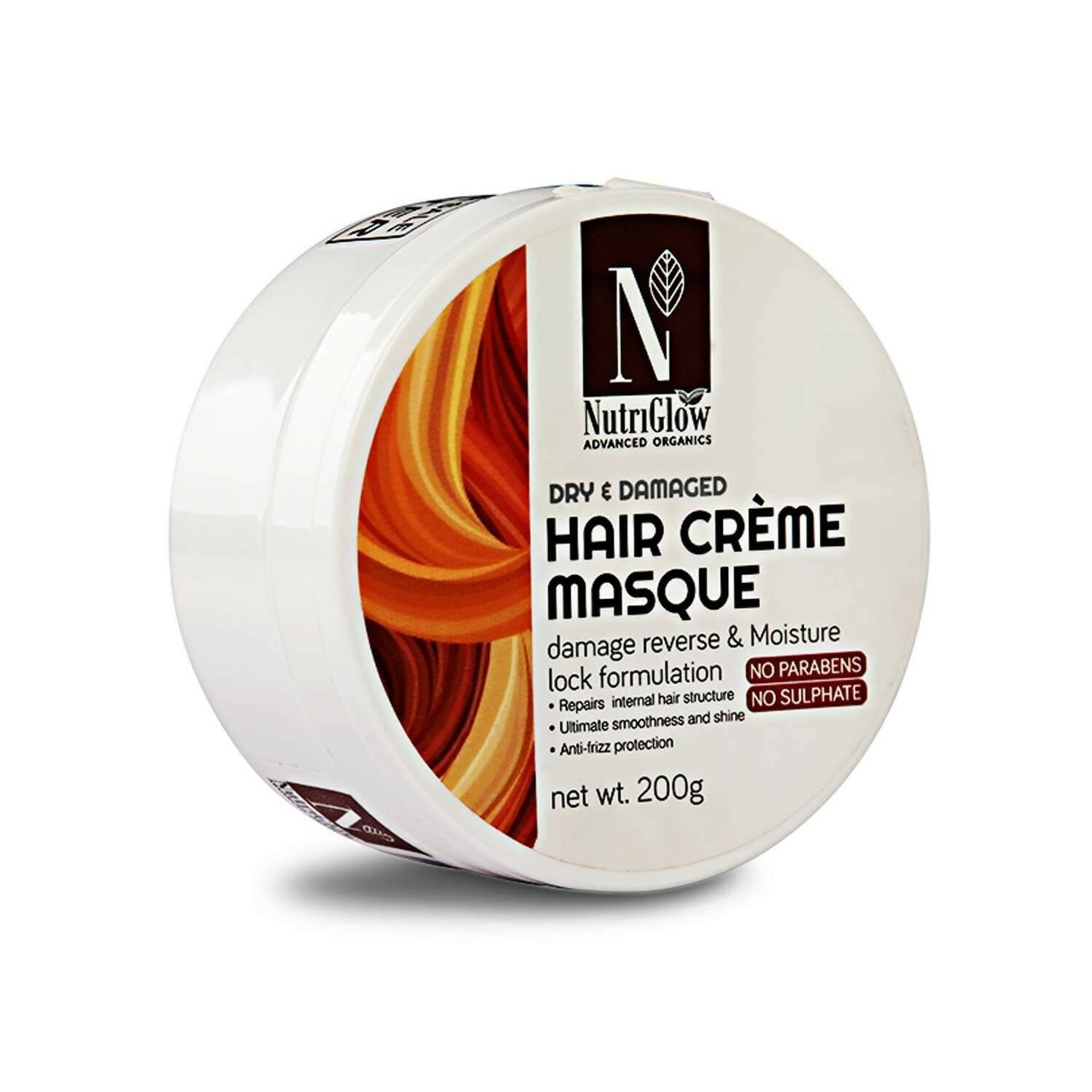 NutriGlow Advanced Organics Hair Cr�me Mask - Mytrendzcart