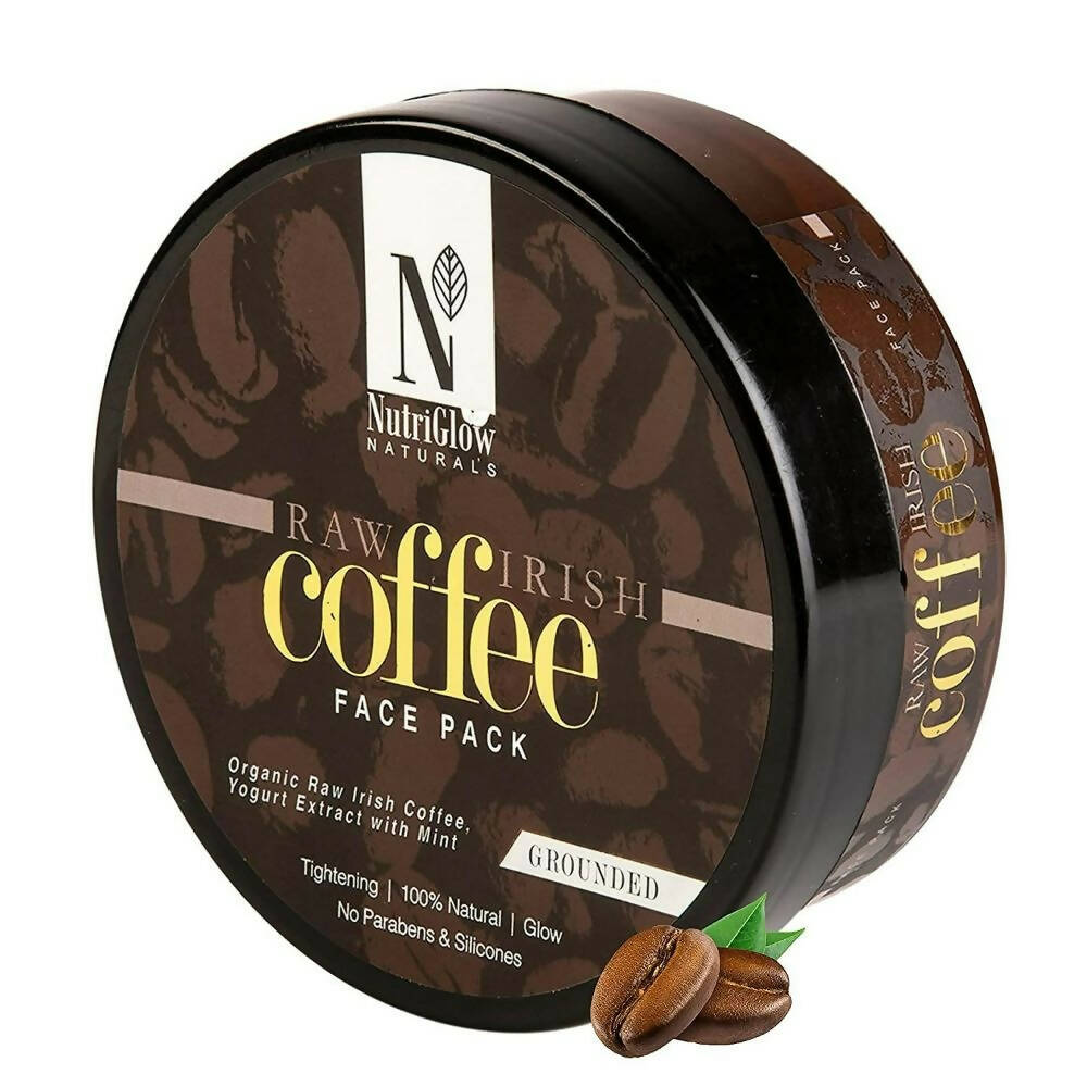 NutriGlow NATURAL'S Raw Irish Coffee Face Pack - Mytrendzcart