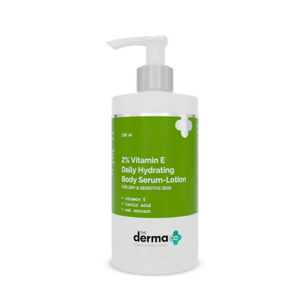 The Derma Co 2% Vitamin E Daily Hydrating Body Serum-Lotion - Mytrendzcart