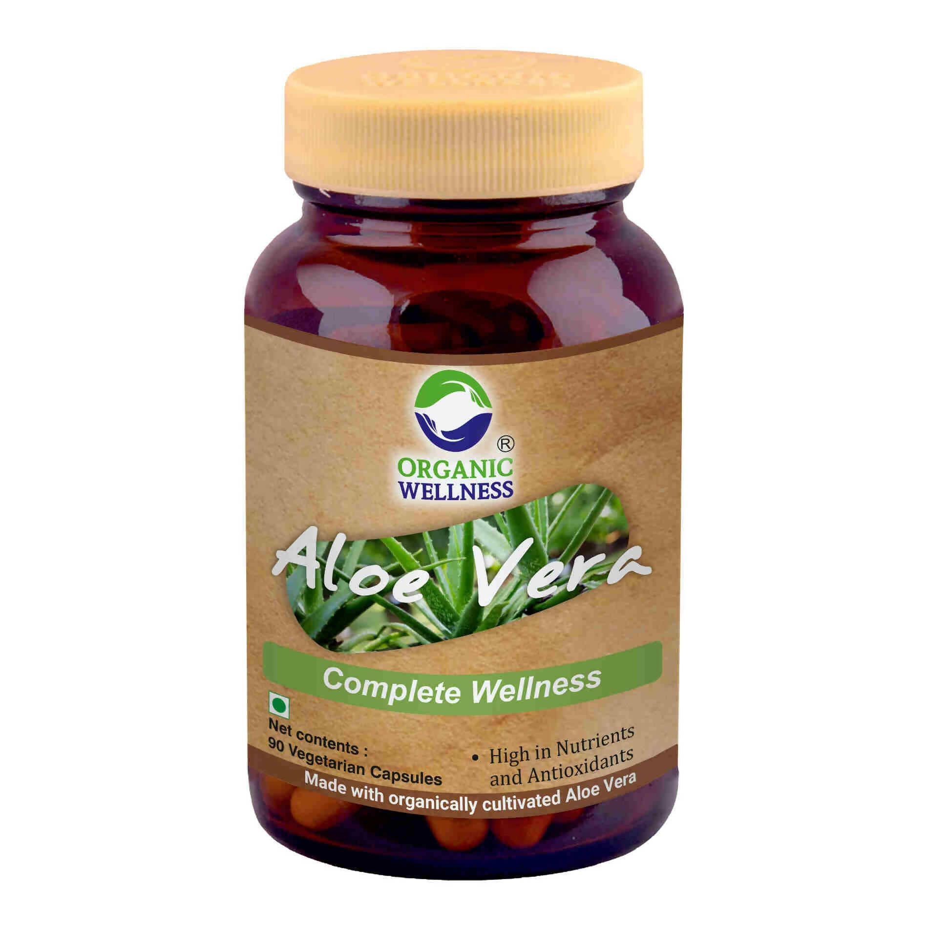 Organic Wellness Aloe Vera Capsules - Mytrendzcart