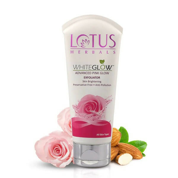 Lotus Herbals Whiteglow Advanced Pink Glow Exfoliator - Mytrendzcart